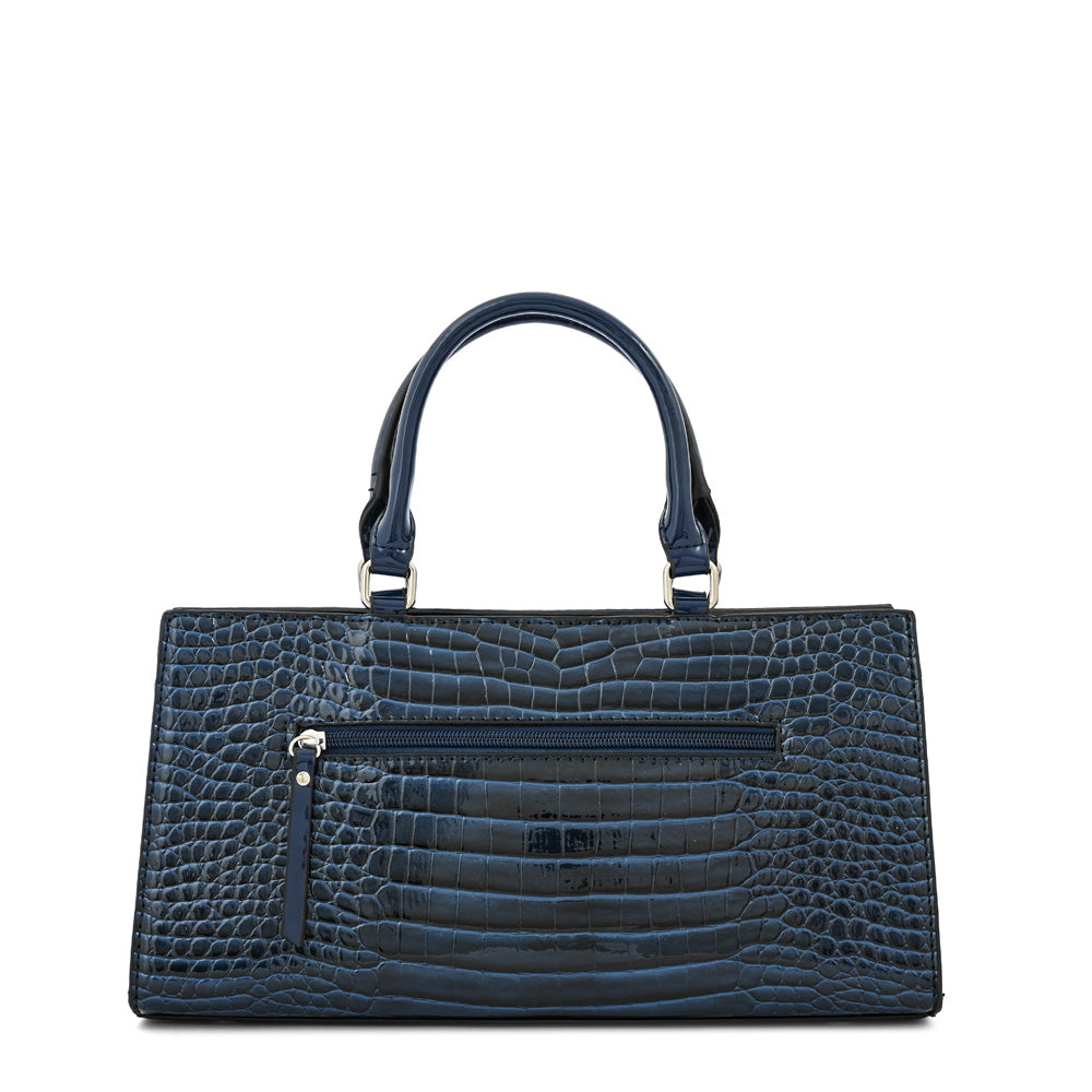 Cartera tote julia mediana azul oscuro