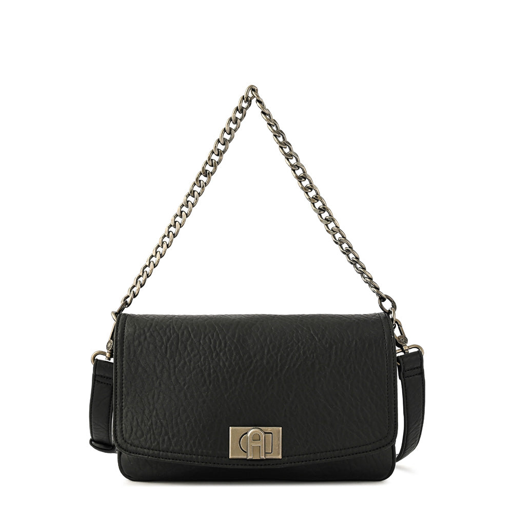 Cartera bandolera con tapa anto mediana