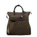 Mochila con compartimientos lauri mediana verde oliva