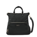 Mochila con compartimientos lauri mediana negro especial