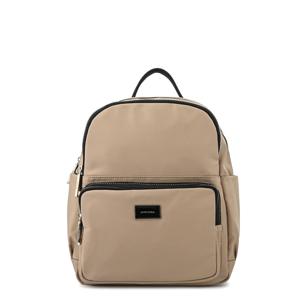 Mochila brigit grande beige
