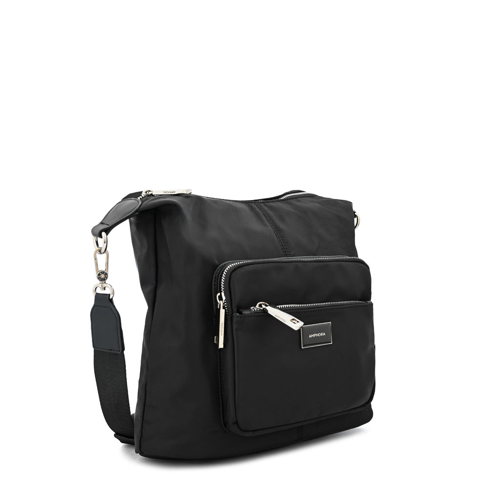 Cartera bandolera brigit grande negro