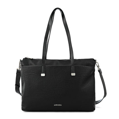 Cartera tote porta notebook lilian grande negro