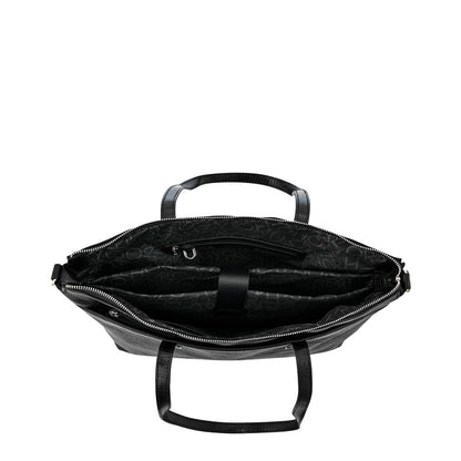 Cartera tote porta notebook lilian grande negro