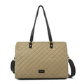 Cartera tote porta notebook bugi grande taupe