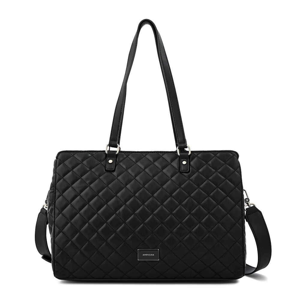 Cartera tote porta notebook bugi grande negro especial