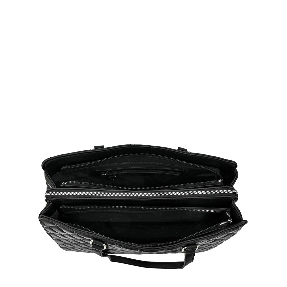 Cartera tote porta notebook bugi grande negro especial