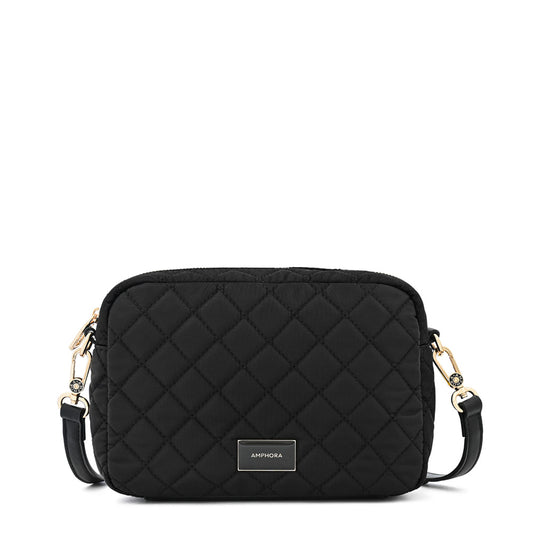 Cartera bandolera mediana bugi negro