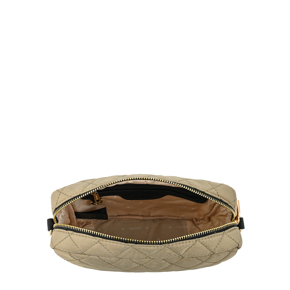 Cartera bandolera bugi mediana taupe
