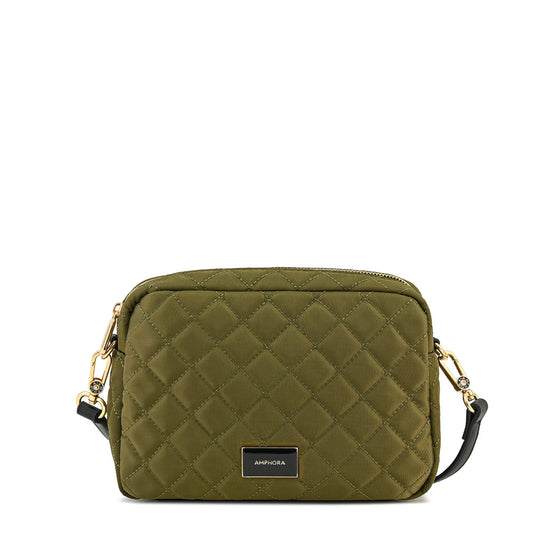 Cartera bandolera bugi mediana verde oliva