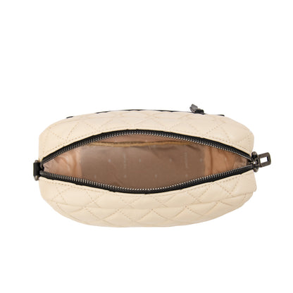 Cartera Bandolera bugi mediana blanco crudo