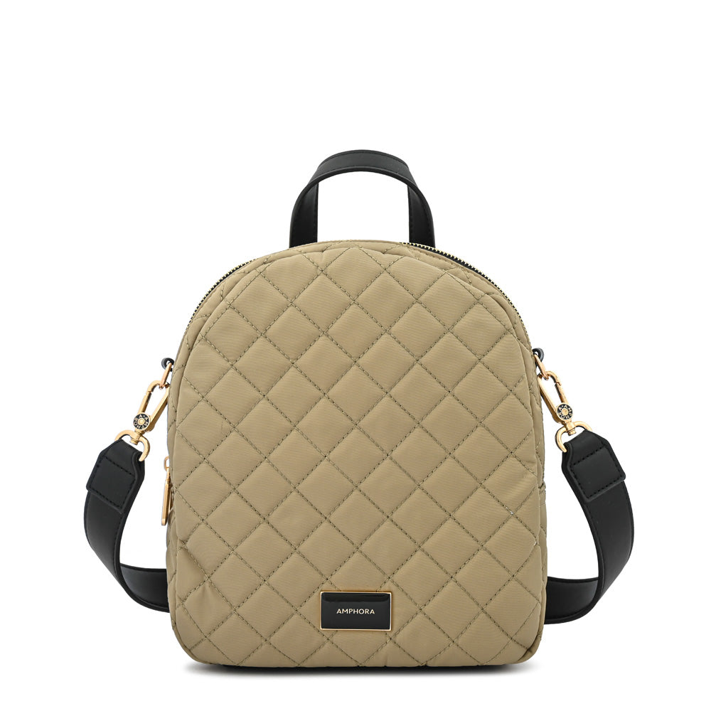 Mochila bugi mediana taupe
