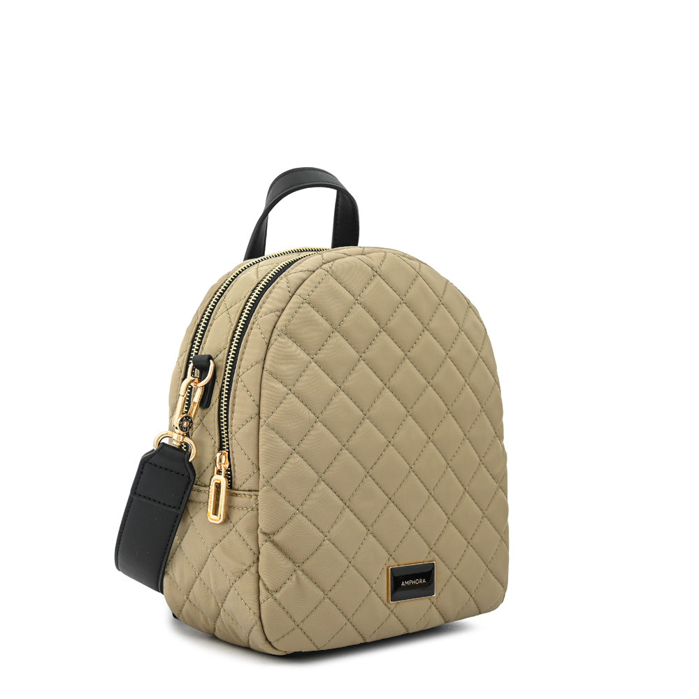 Mochila bugi mediana taupe
