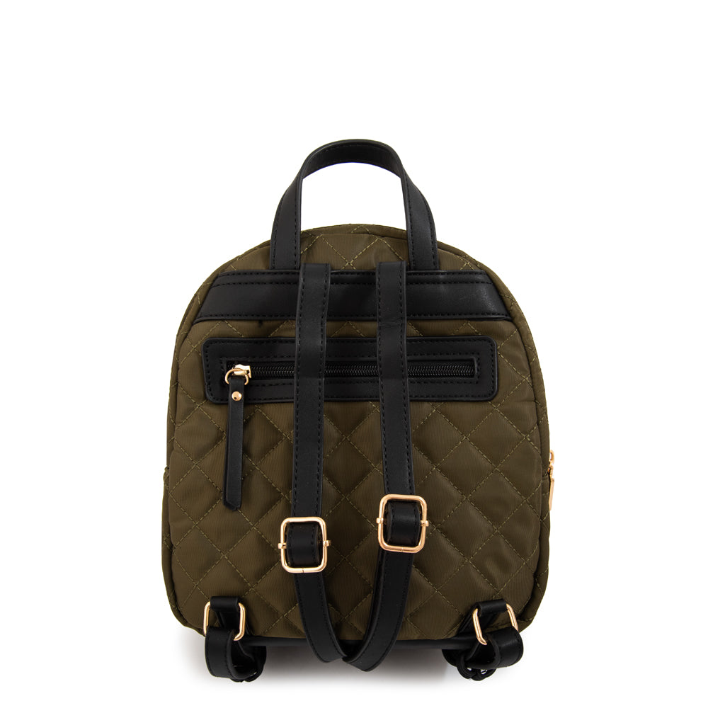 Mochila bugi mediana verde oliva
