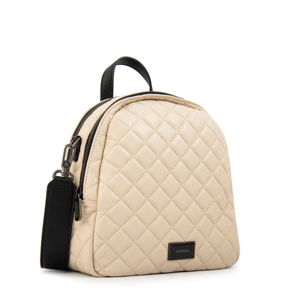 Mochila bugi mediana blanco crudo