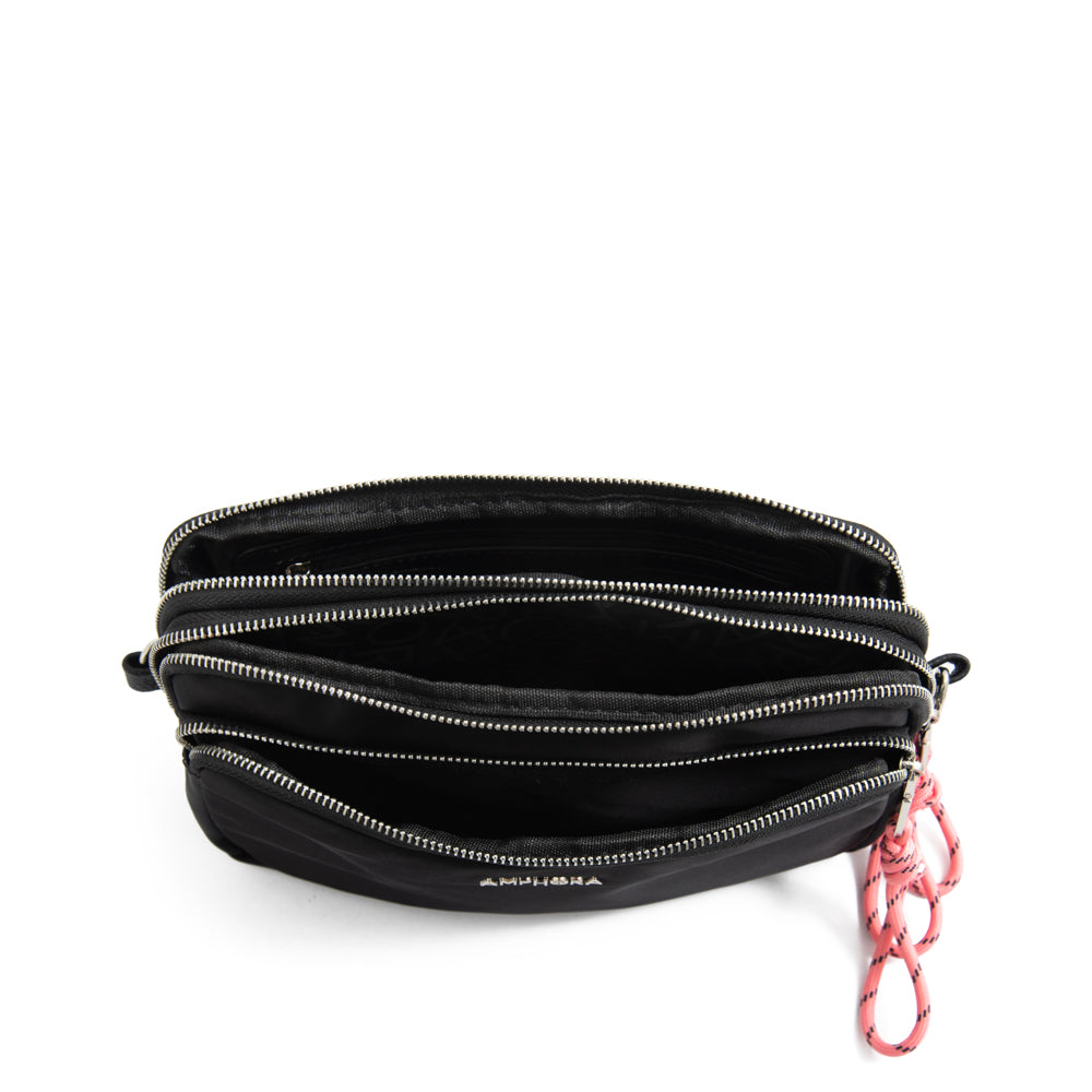 Cartera bandolera mediana abrilita negro