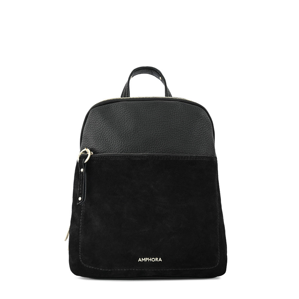 Mochila villette mediana negro