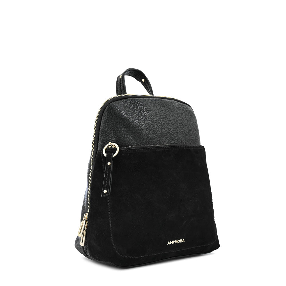 Mochila villette mediana negro