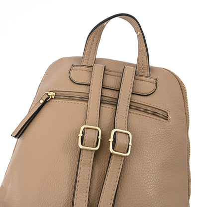 Mochila mediana villette taupe