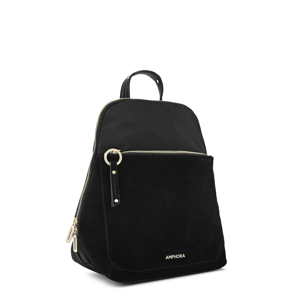 Mochila villette mediana negro especial