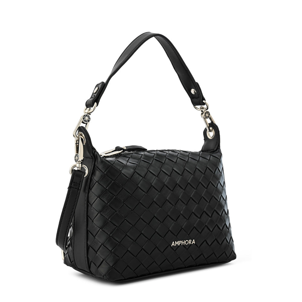 Cartera corte oval bercy pequeña negro