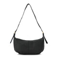 Cartera corte oval blanche mediana negro