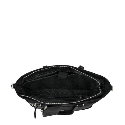 Cartera dos asas porta notebook grande gallet negro