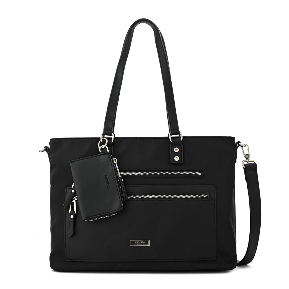 Cartera tote porta notebook gallet grande