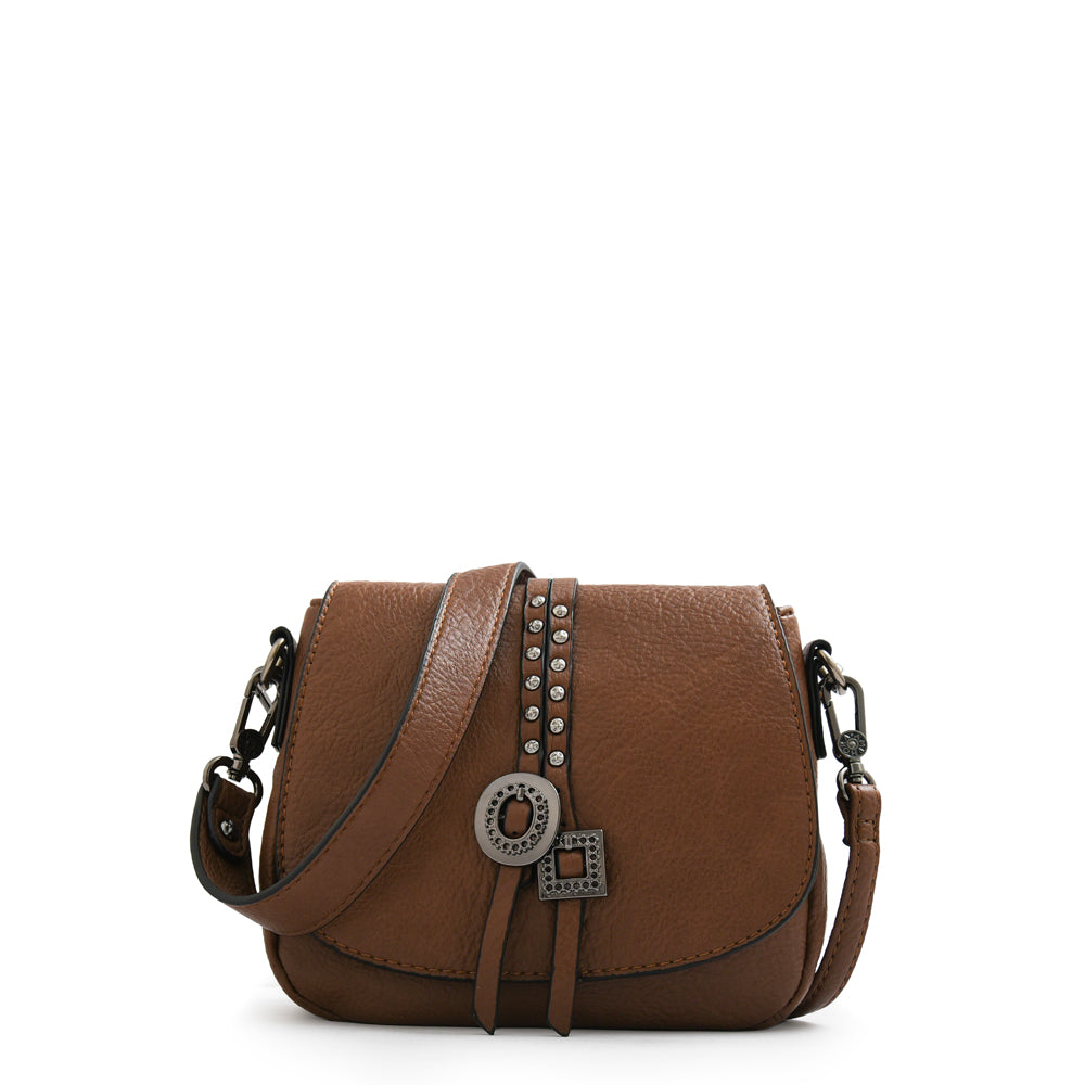 Cartera bandolera con tapa indonesia pequeña