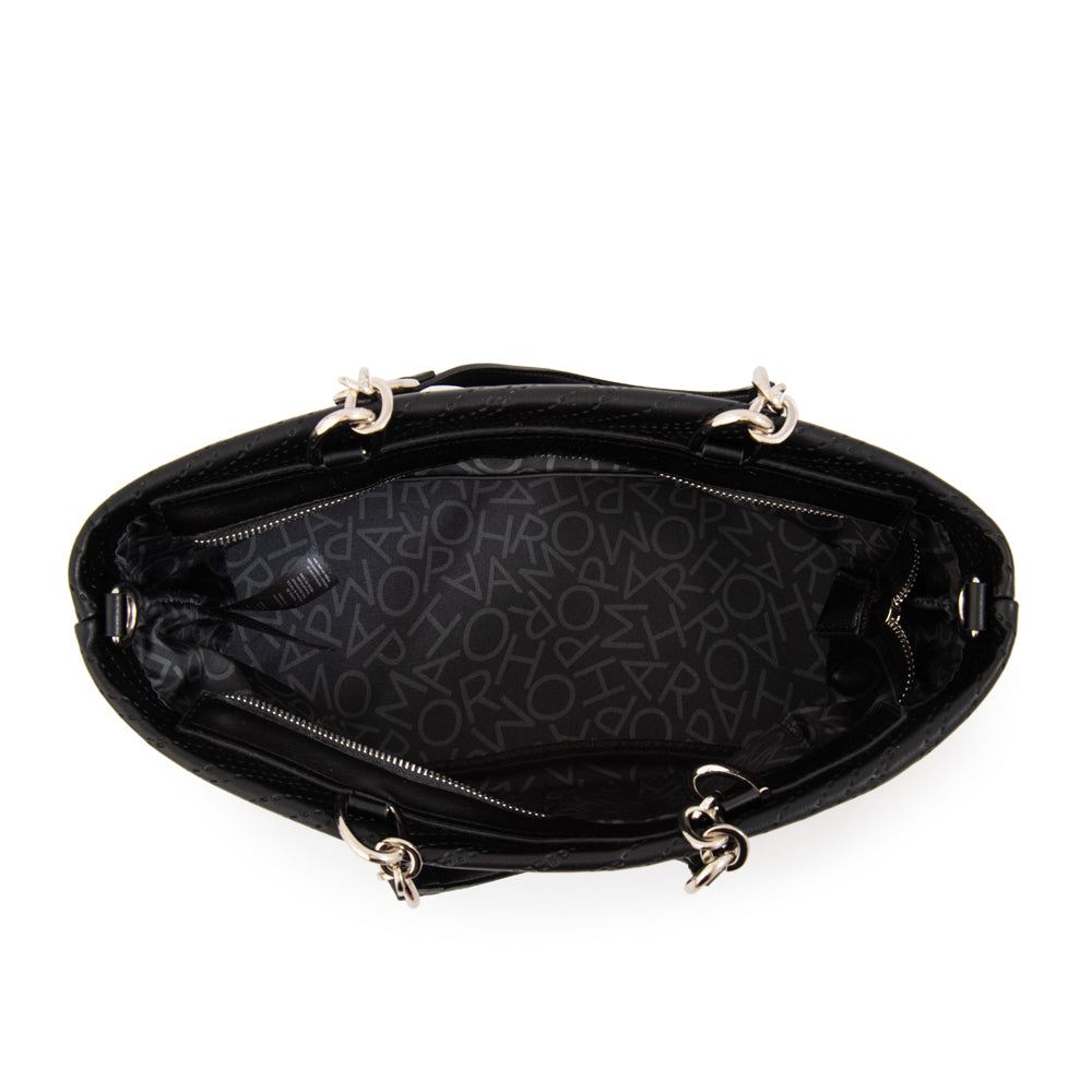 Cartera tote guinea grande negro