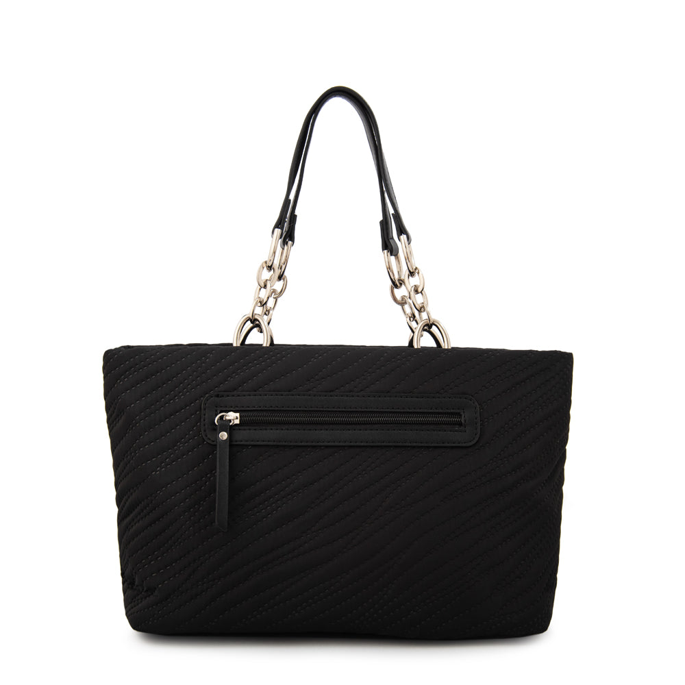 Cartera tote guinea grande negro especial