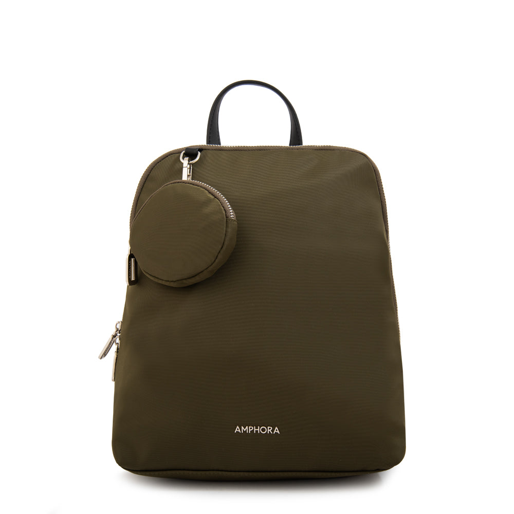 Mochila nissi mediana verde oliva