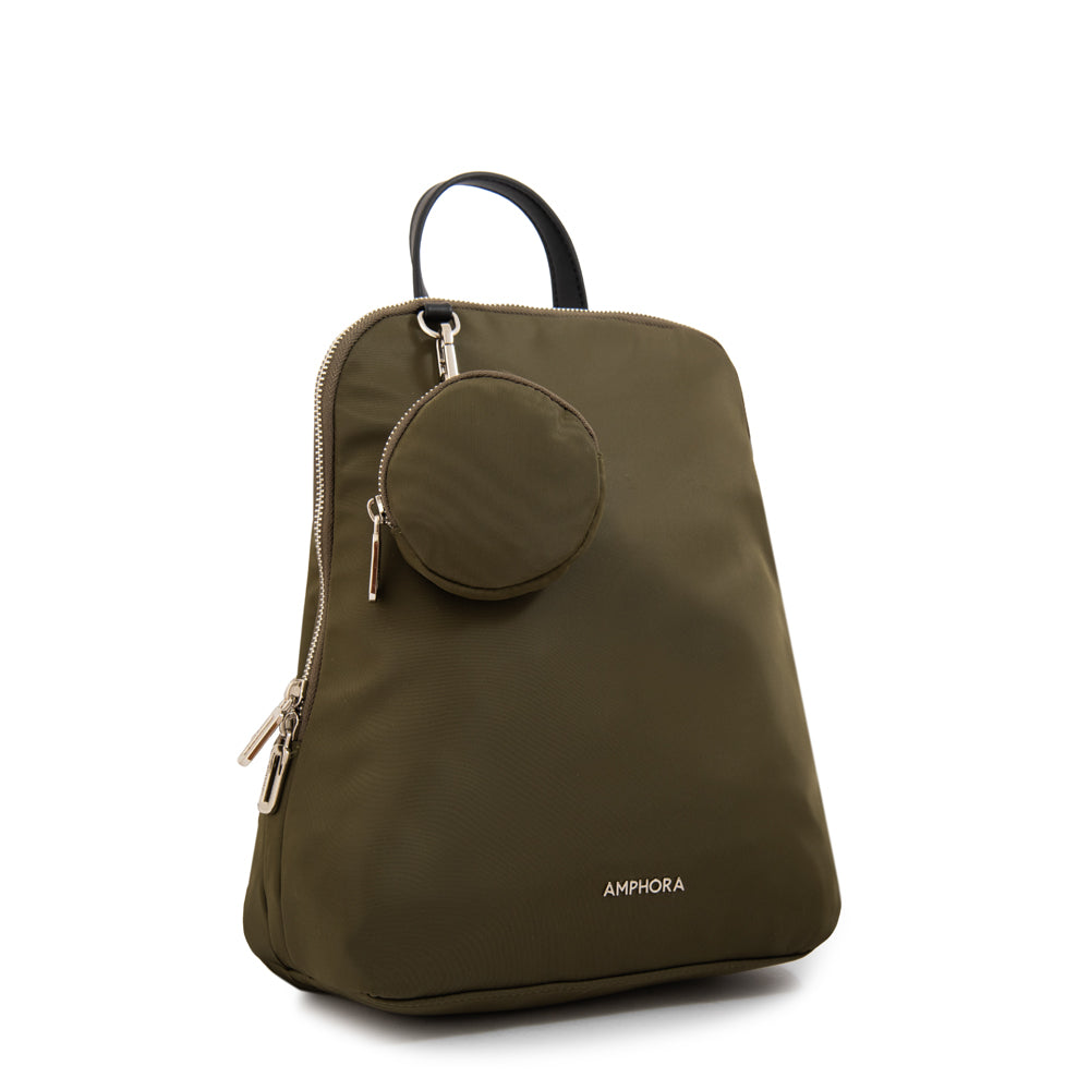 Mochila nissi mediana verde oliva