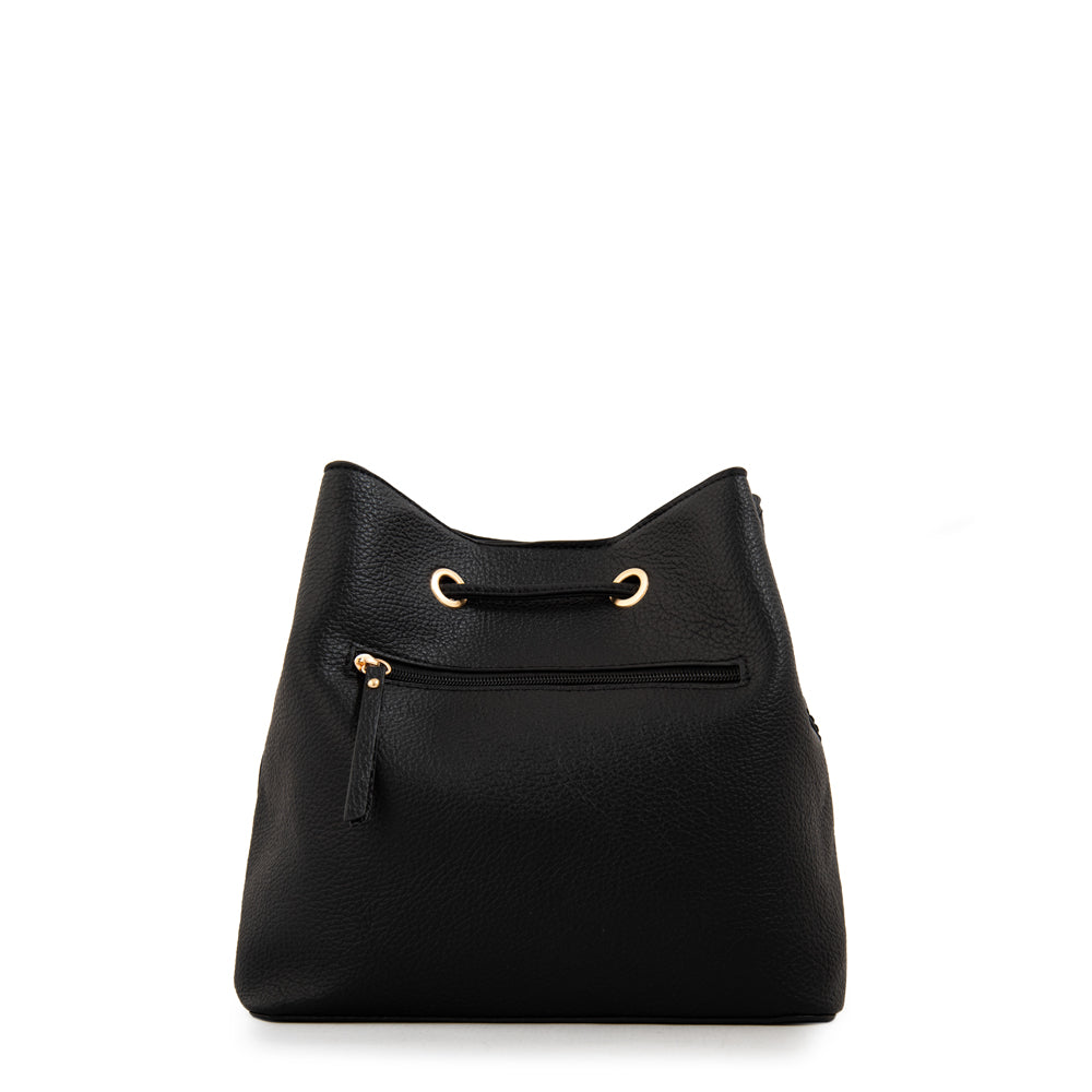 Cartera bandolera bruselas mediana negro