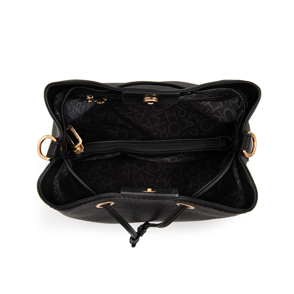 Cartera bandolera bruselas mediana negro
