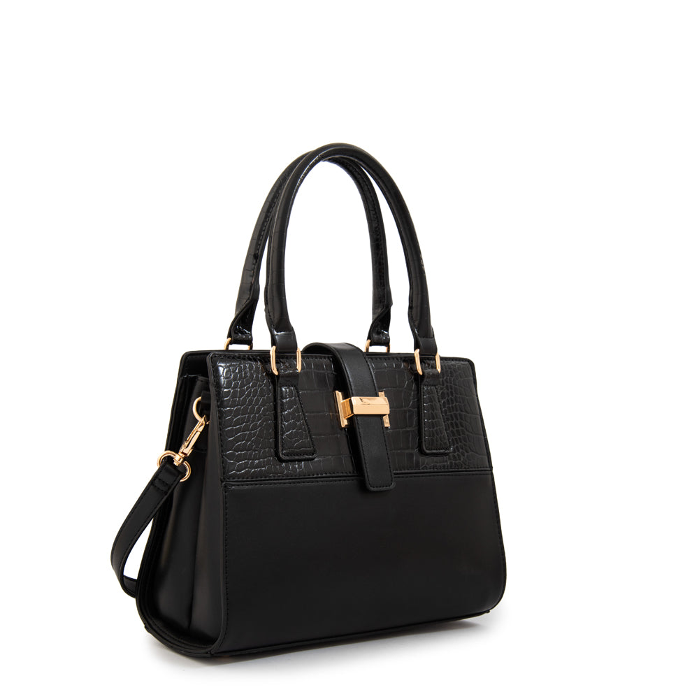 Cartera tote ofelia mediana negro