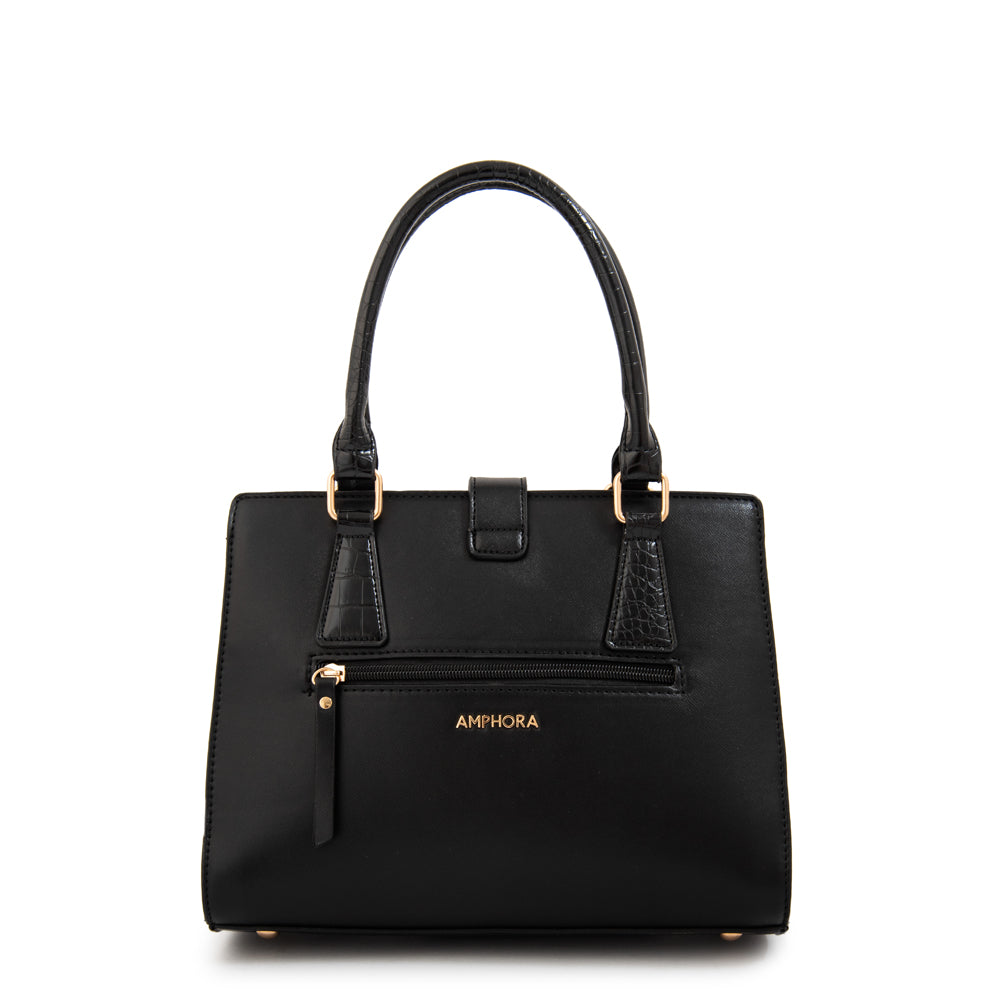 Cartera tote ofelia mediana negro