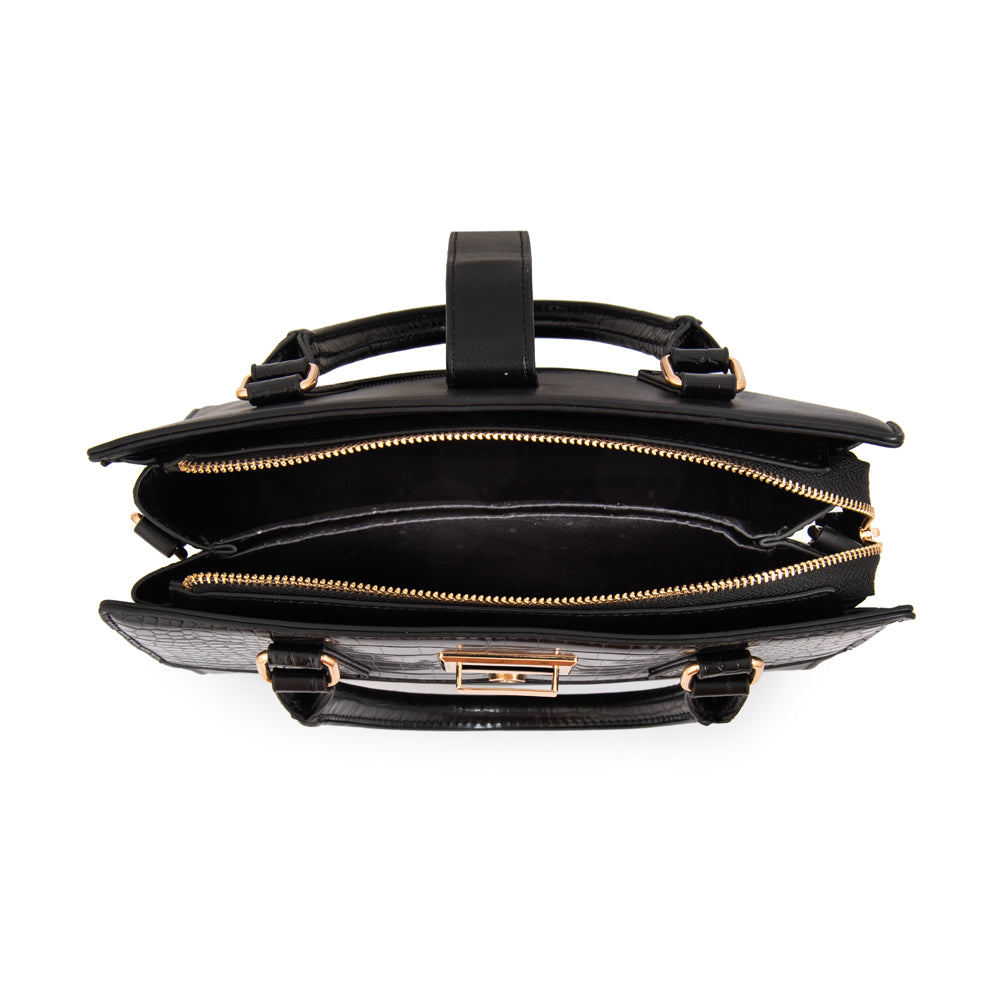 Cartera tote ofelia mediana negro