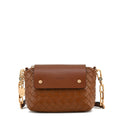 Cartera bandolera pequeña audrey café