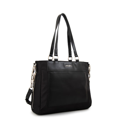 Cartera tote grande madrid negro especial