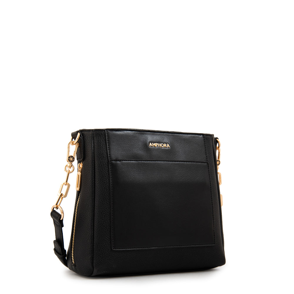 Cartera bandolera madrid mediana negro