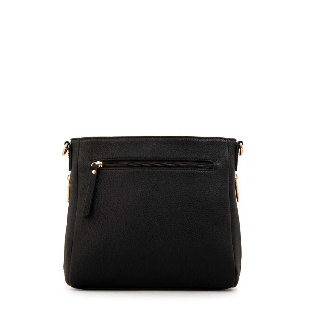 Cartera bandolera madrid mediana negro
