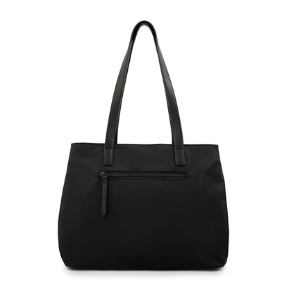 Cartera Dos Asas tres divisiones paula negro especial