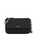 Cartera bandolera con tapa armenia mediana negro especial