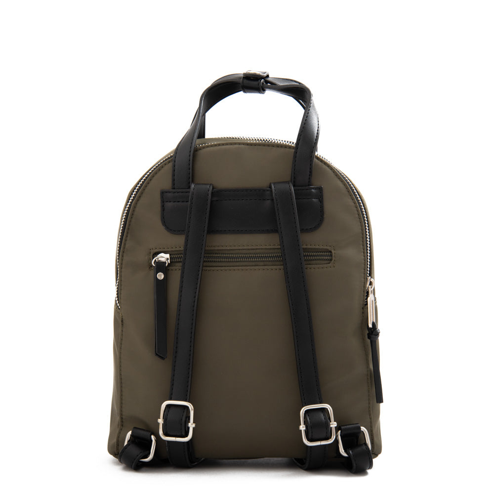 Mochila praga pequeña verde oliva
