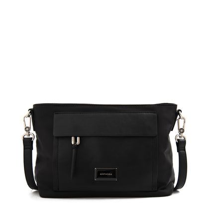 Cartera Bandolera mediana praga negro