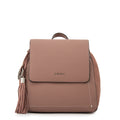 Mochila con tapa etiopia mediana rosa viejo