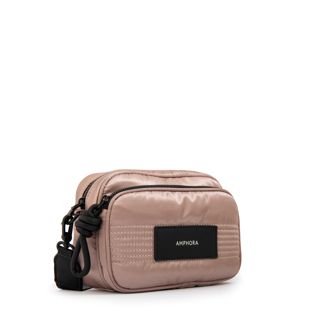 Cartera bandolera cody pequeña taupe
