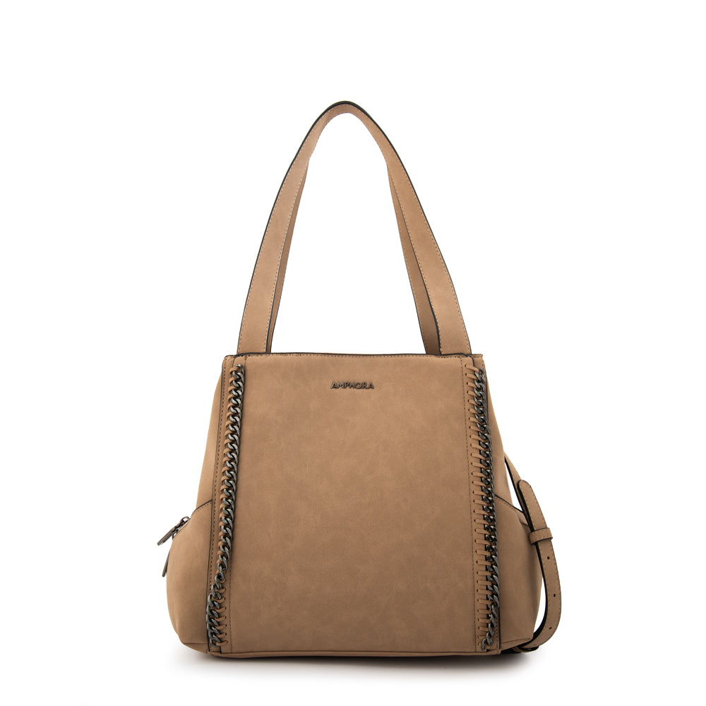 Cartera tote tres divisiones maya grande
