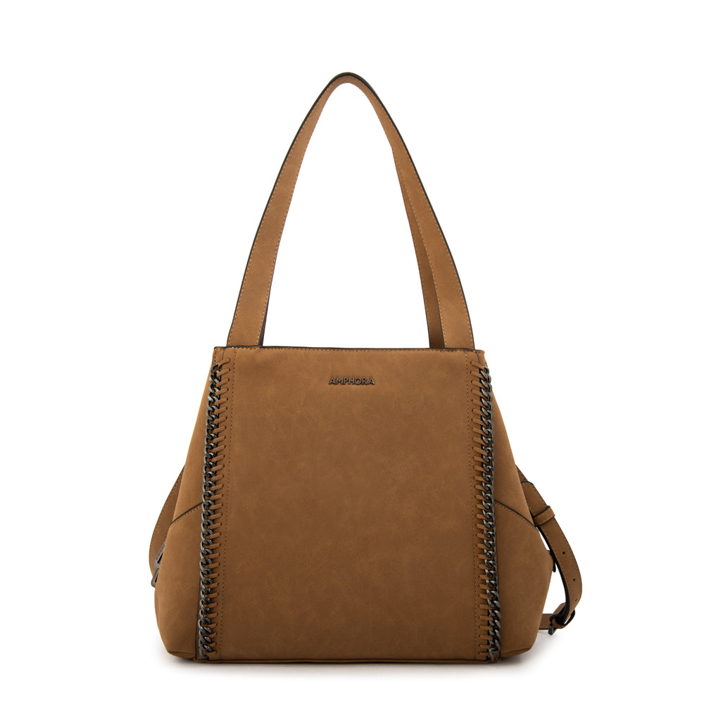 Cartera tote tres divisiones maya grande